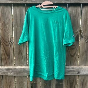 Champion teal xl t shirt